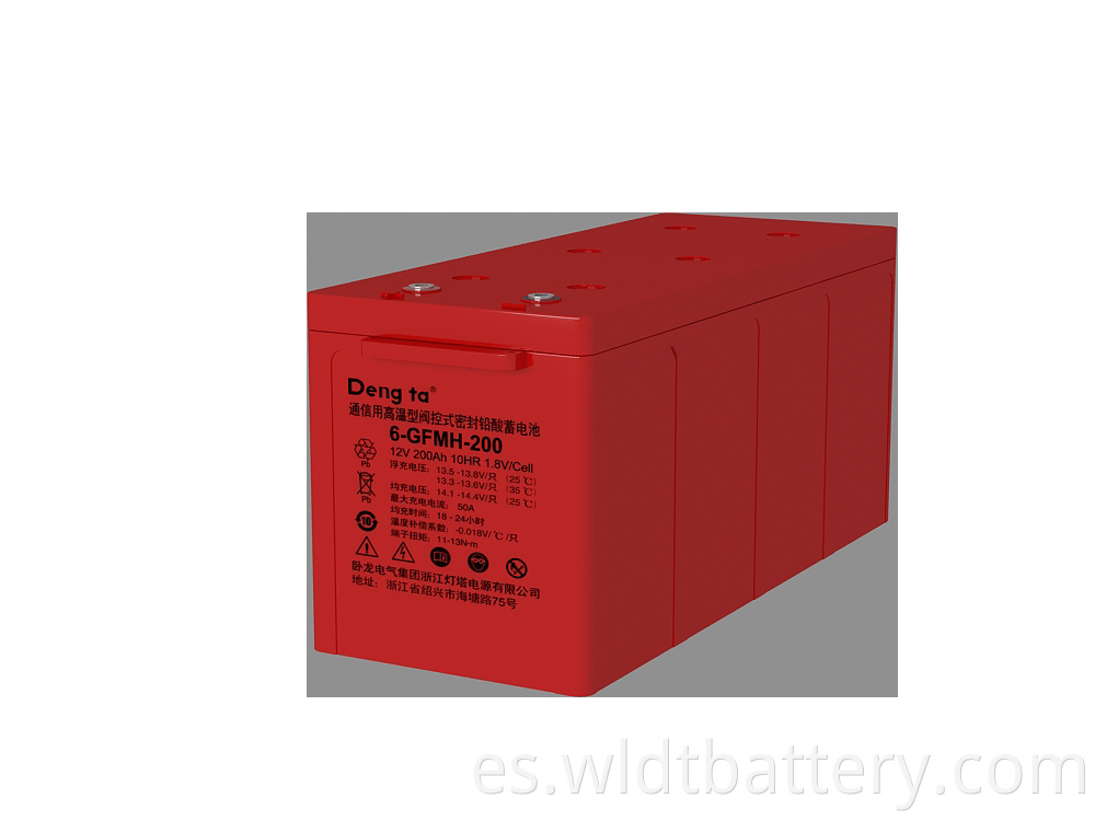VRLA Battery For Harsh Environment, High Performance AGM Battery, 12V 200Ah Lead Acid Battery
